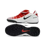 Nike Air Zoom Total 90 III White and Red Turf TF Football Boot