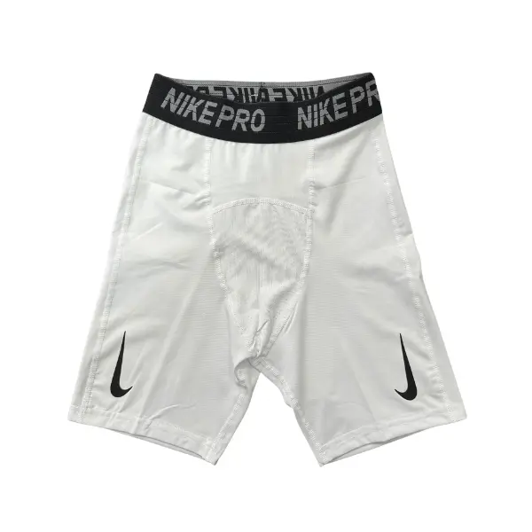 Nike White Base Layer Shorts