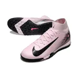 Nike Zoom Mercurial Superfly 10 Elite Pink and Black Turf TF Football Boot