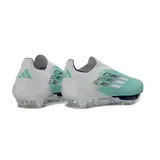 Adidas F50+ Elite Laceless Silver and White Firm Ground FG Football Boot