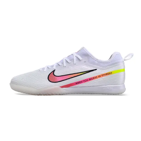 Nike Vapor 15 Pro Zoom Marcus Rashford Pack White and Black Indoor IC Football Boot