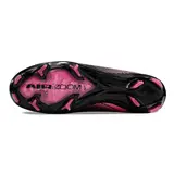 Nike Air Zoom Mercurial Vapor 16 Elite Black and Pink Firm Ground FG Kids Football Boot