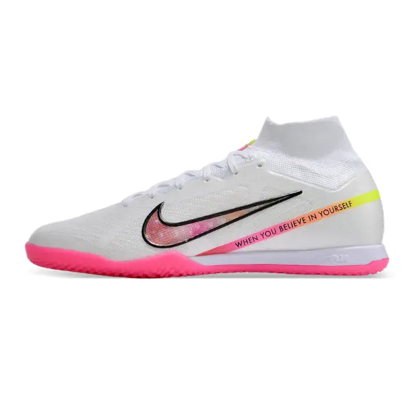 Nike Mercurial Superfly 9 Elite Marcus Rashford Pack Blue and White Indoor IC Football Boot