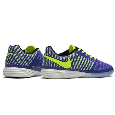 Nike Lunar Gato II IC Purple and Green Indoor IC Football Boot