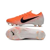 Nike Air Zoom Mercurial Vapor 12 Elite Orange and White Firm Ground FG Football Boot