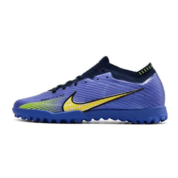 Nike Zoom Mercurial Vapor 15 Elite Purple and Green Turf TF Football Boot