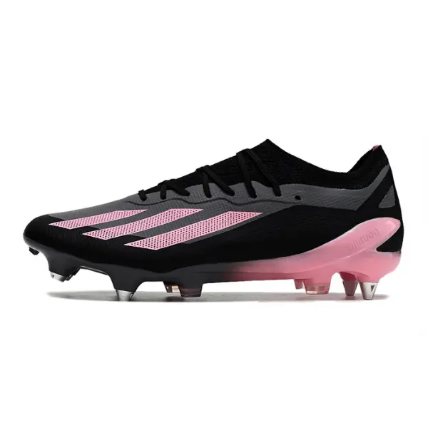 Adidas X Crazyfast.1 Black and Pink Mixed Studs SG Football Boot