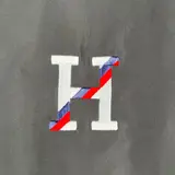 Tommy Hilfiger Black White and Red Windbreaker Jacket