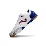 Joma Top Flex 24 White Blue and Orange Futsal IC Football Boot