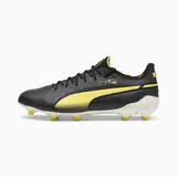 Puma King Ultimate Pelé Legends Pack Black and Yellow Firm Ground FG Football Boot