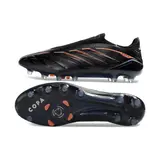 Adidas Copa Pure 4 Laceless Elite Black and Orange Firm Ground FG Football Boot