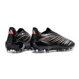 Adidas Copa Pure 4 Laceless Elite Black and Orange Firm Ground FG Football Boot