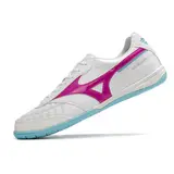 Mizuno Morelia Sala Japan White Pink and Blue Indoor IC Football Boot