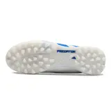 Adidas Predator 30 Elite White and Blue Turf TF Kids Football Boot