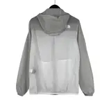 The North Face White Grey Windbreaker Jacket