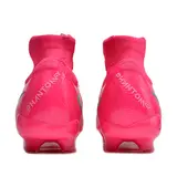 Nike Phantom Luna 2 Elite Pink and Green Firm Ground FG Kids Football Boot