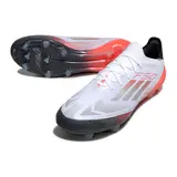 Adidas F50 Primeknit Elite White Gray and Orange Firm Ground FG Football Boot