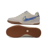 Nike Tiempo Streetgato Gray and Blue Indoor IC Football Boot