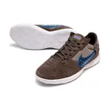 Nike Streetgato Brown and Blue Indoor IC Football Boot