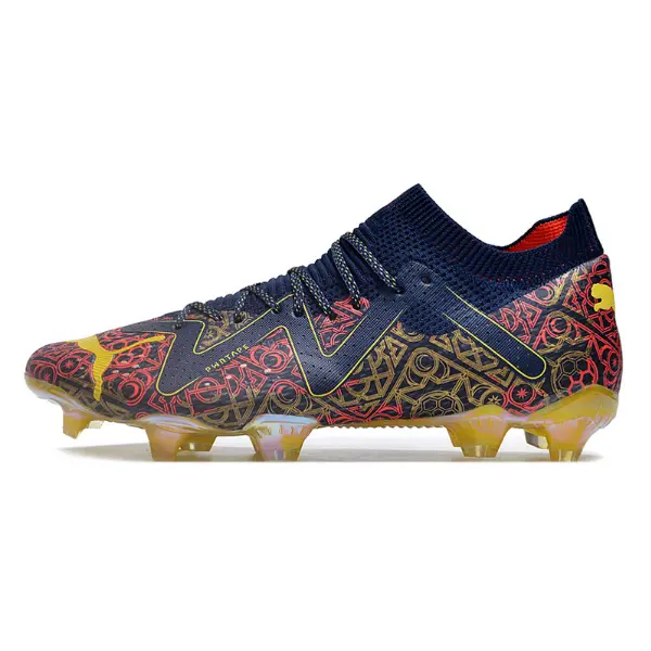 Puma Future Ultimate Dream Factory Pack Black and Yellow Firm Ground FG Football Boot