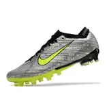 Nike Air Zoom Mercurial Vapor 15 Elite Gray and Green Artificial Ground AG Football Boot