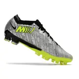 Nike Air Zoom Mercurial Vapor 15 Elite Gray and Green Artificial Ground AG Football Boot