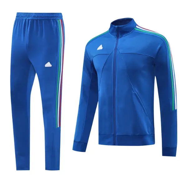 Adidas Blue Green White Red Cold Set Jacket and Pants