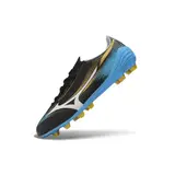 Mizuno Alpha III Elite Black and Blue Firm Ground FG Football Boot