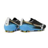 Mizuno Alpha III Elite Black and Blue Firm Ground FG Football Boot
