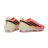 Adidas F50 Hyperfast Laceless Elite World Cup Pack Firm Ground FG Football Boot - Coral/Cream