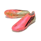 Adidas F50 Hyperfast Laceless Elite World Cup Pack Firm Ground FG Football Boot - Coral/Cream