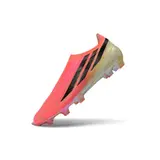 Adidas F50 Hyperfast Laceless Elite World Cup Pack Firm Ground FG Football Boot - Coral/Cream