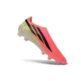 Adidas F50 Hyperfast Laceless Elite World Cup Pack Firm Ground FG Football Boot - Coral/Cream