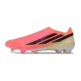 Adidas F50 Hyperfast Laceless Elite World Cup Pack Firm Ground FG Football Boot - Coral/Cream