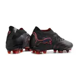 Puma Future 9 Low Cut Black and Red Firm Ground FG Football Boot