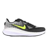Nike Air Zoom Vomero 17 Black and Gray Running Shoes - Black/Volt