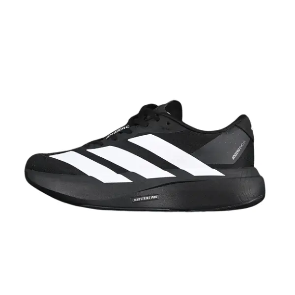Adidas Adizero Evo SL Black and White Running Shoes