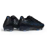 Adidas F50 Hyperfast Laced Elite Black and Blue Firm Ground FG Football Boot