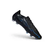 Adidas F50 Hyperfast Laced Elite Black and Blue Firm Ground FG Football Boot