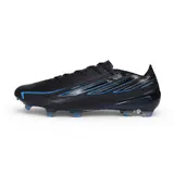 Adidas F50 Hyperfast Laced Elite Black and Blue Firm Ground FG Football Boot