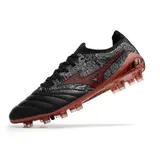 Mizuno Morelia Neo III Elite Sergio Ramos Black Gray and Red Firm Ground FG Football Boots