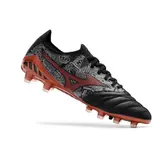 Mizuno Morelia Neo III Elite Sergio Ramos Black Gray and Red Firm Ground FG Football Boots