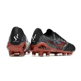 Mizuno Morelia Neo III Elite Sergio Ramos Black Gray and Red Firm Ground FG Football Boots