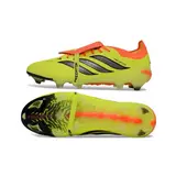 Adidas Predator 26 Elite Yellow and Orange Firm Ground FG Football Boot