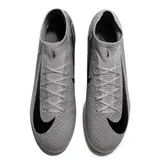 Nike Air Zoom Mercurial Superfly 10 Elite Gray and Black Firm Ground FG Kids Football Boot