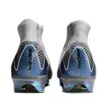 Nike Air Zoom Mercurial Superfly 10 Elite Gray and Black Firm Ground FG Kids Football Boot