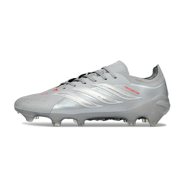 Adidas Predator 26 Elite Whiteout Firm Ground FG Football Boot - Laced