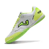 Joma Top Flex 24 IC White and Green Futsal Football Boot