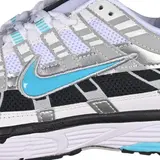 Nike P-6000 Light Blue and Gray Running Shoes - Grey/Black