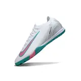 Nike Zoom Mercurial Vapor 16 Elite White Blue and Pink Turf TF Football Boot